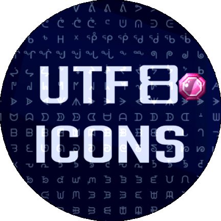 UTF8-Icons